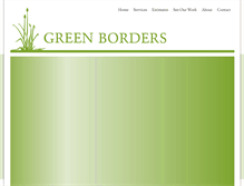 Tablet Screenshot of greenborders.net